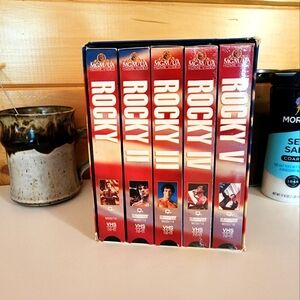 Complete Rocky 20th Anniversary VHS set!